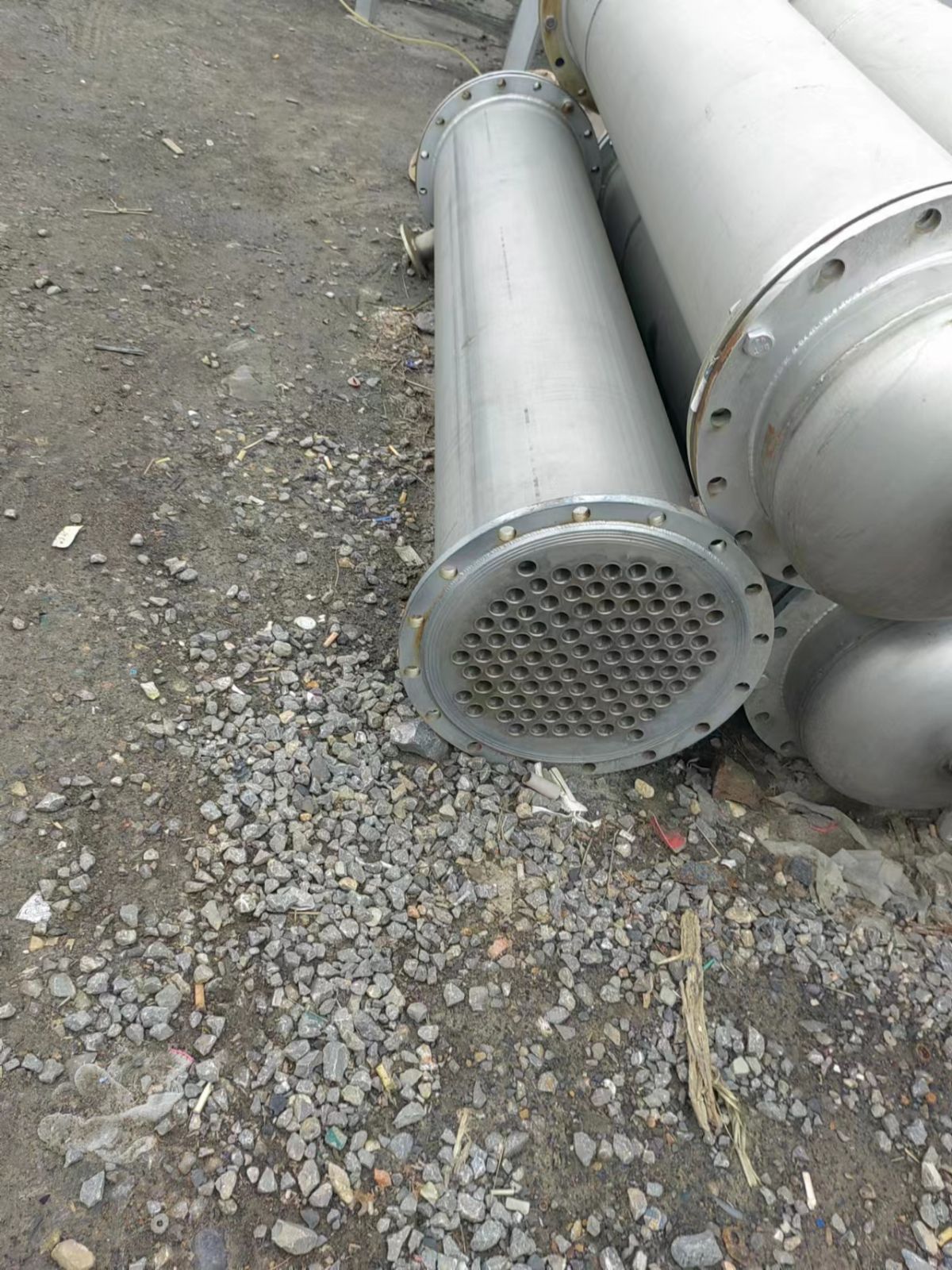 出售二手化工高压冷凝器 二手不锈钢列管式冷凝器耐腐蚀耐高温