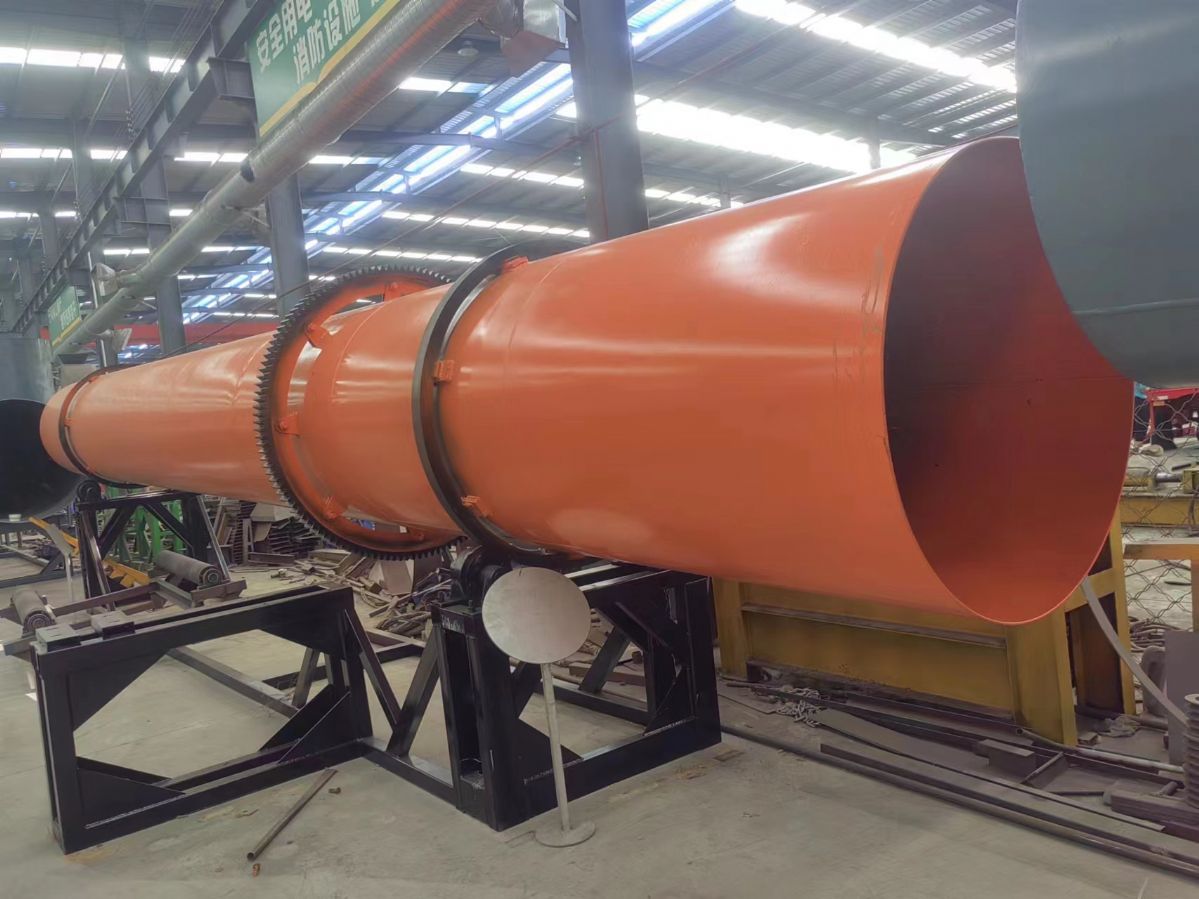 出售二手矿工业转筒式烘干机 二手矿渣回转滚筒烘干机