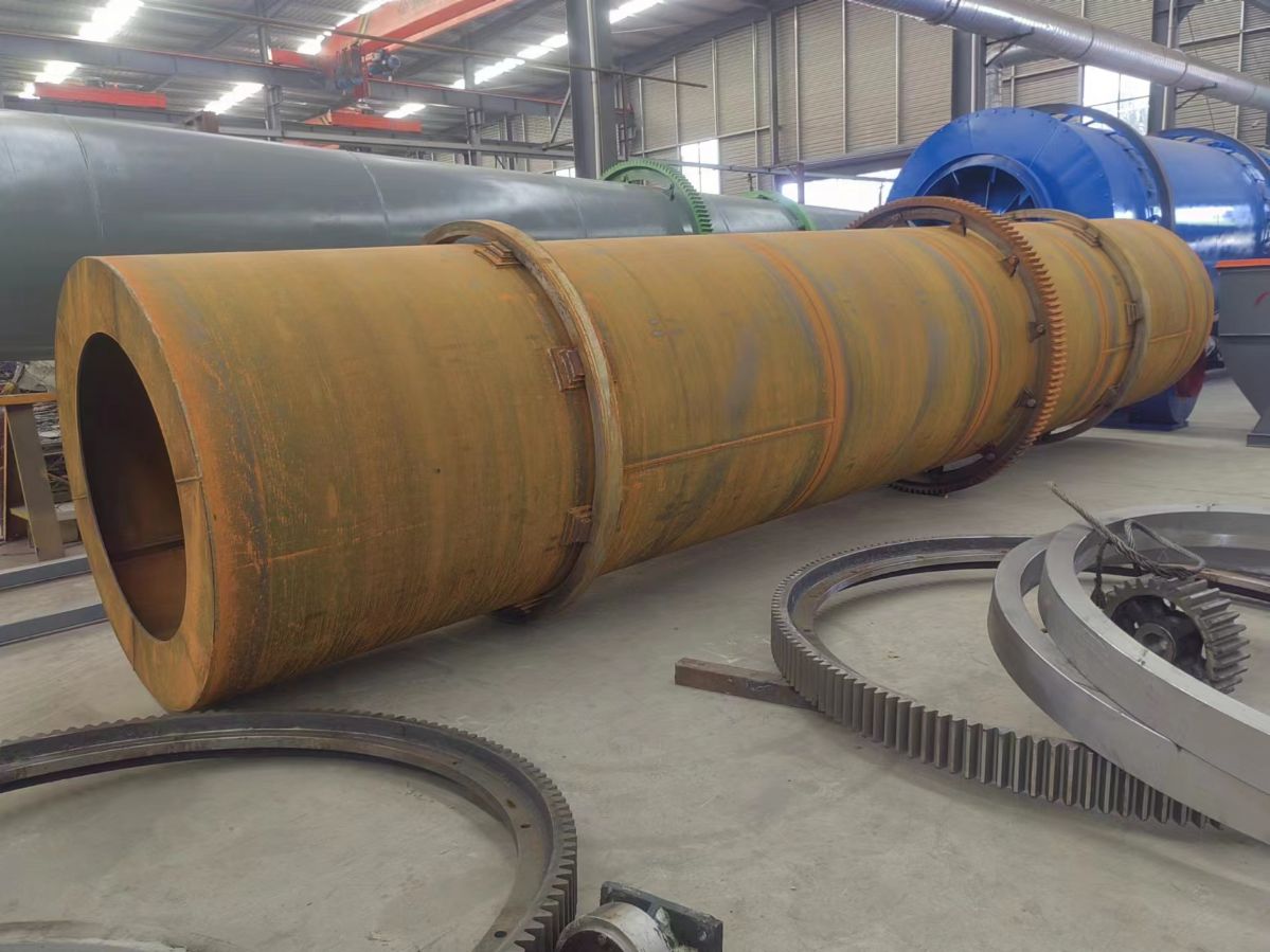 出售二手矿工业转筒式烘干机 二手矿渣回转滚筒烘干机