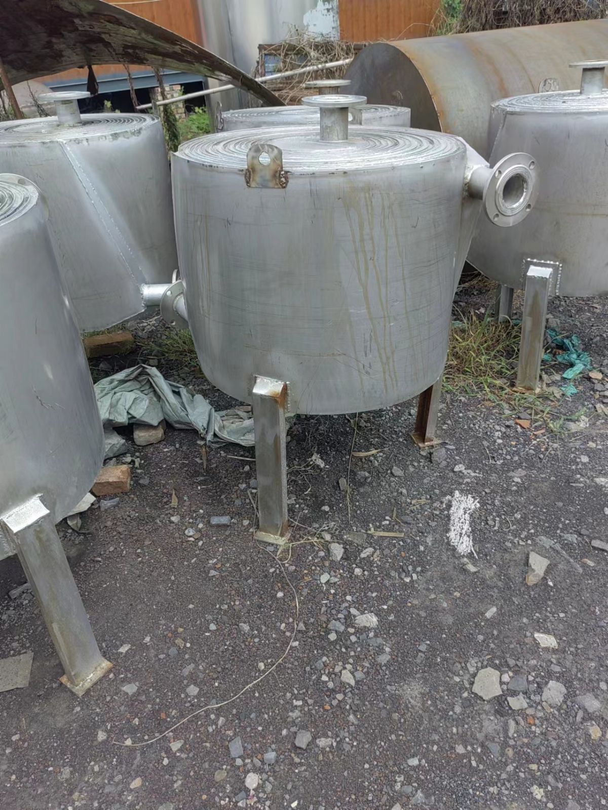 钛材列管冷凝器 耐腐蚀不锈钢换热器 碳钢螺旋板换热器