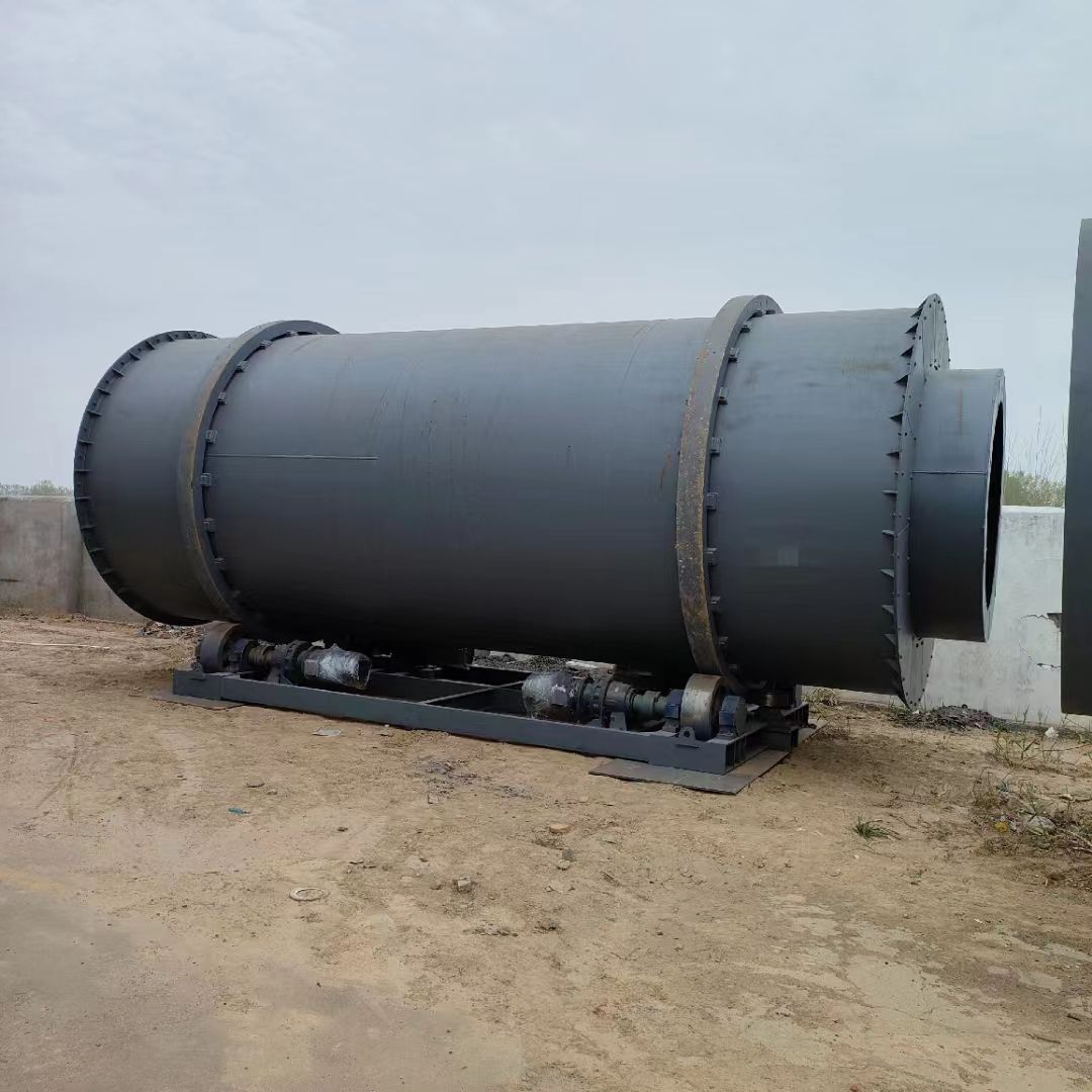 出售二手煤炭粉三回程烘干机 矿山物料回转式干燥设备