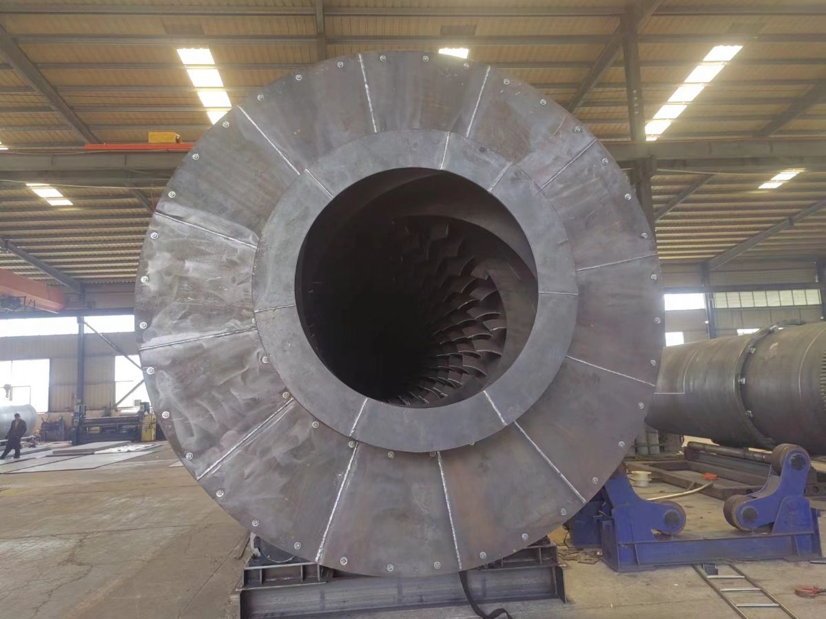 二手1米2X12米滚筒烘干机、锯末三回程沙子烘干设备加工定做