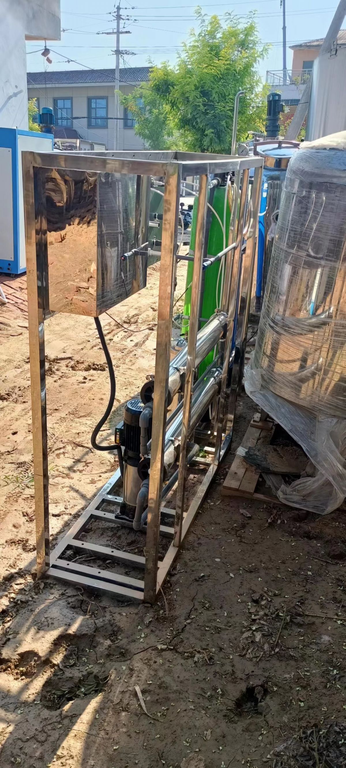二手超纯水RO净水设备直饮水设备、二手三合一灌装机