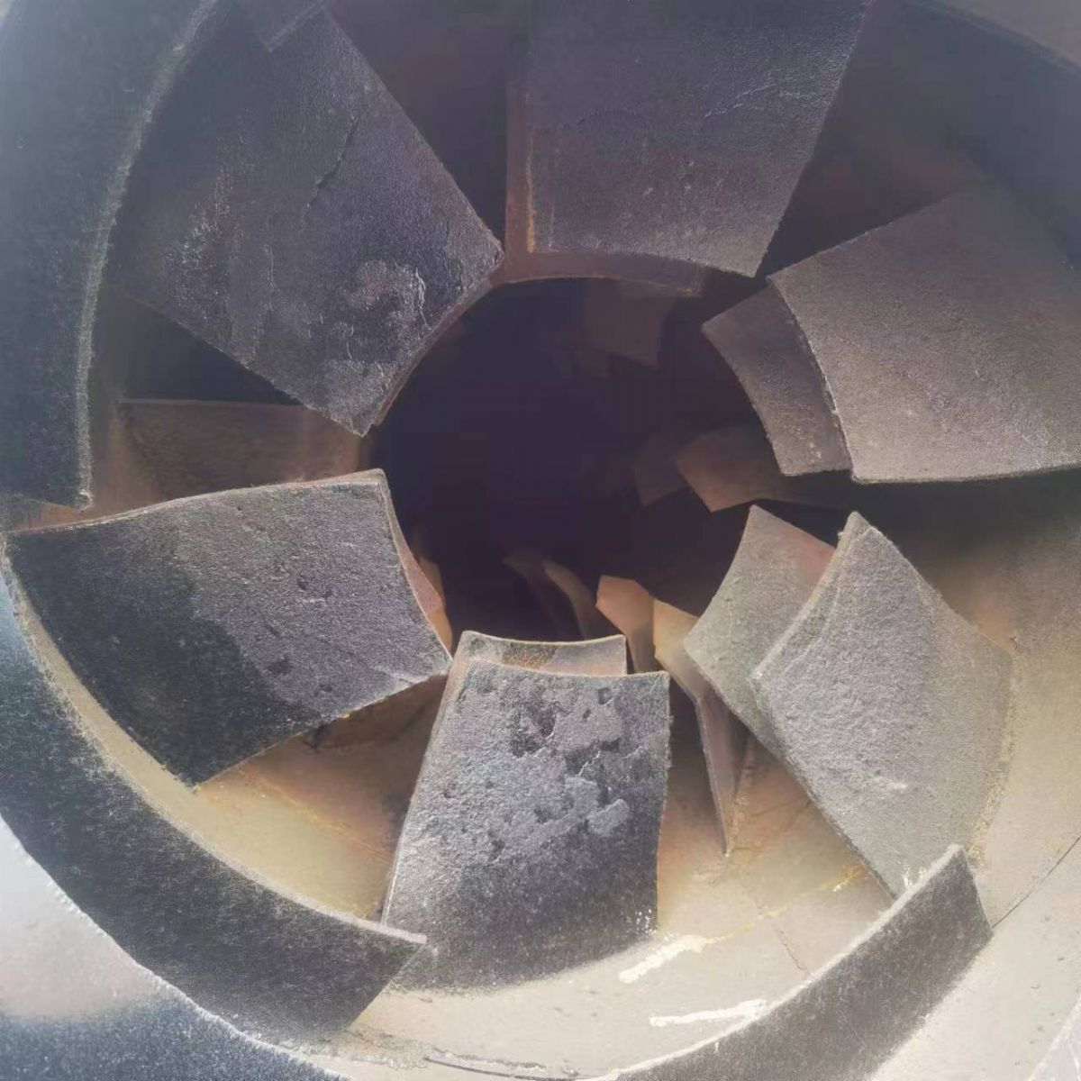 出售二手三回程滚筒烘干机 二手2米X6三筒烘干机全套设备