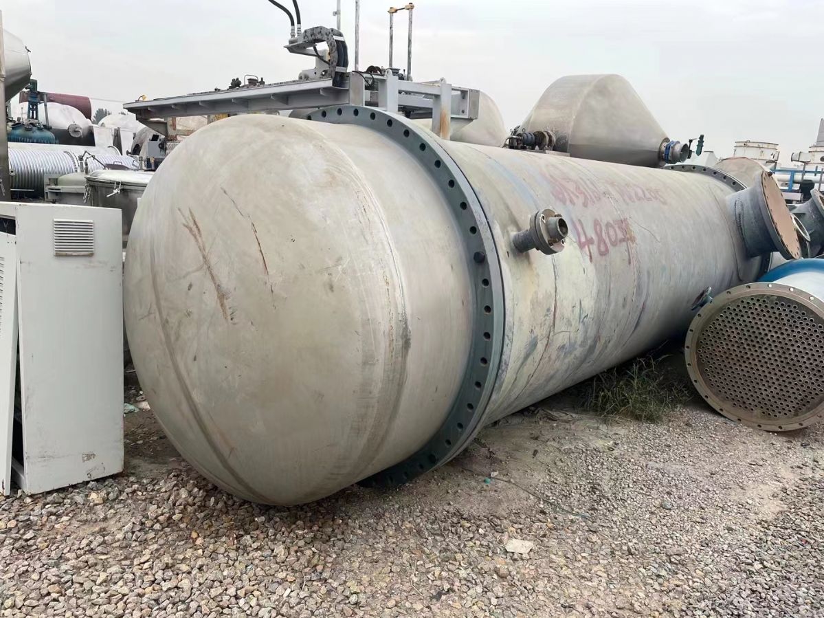 二手工业180平方不锈钢列管冷凝器 二手冷凝器