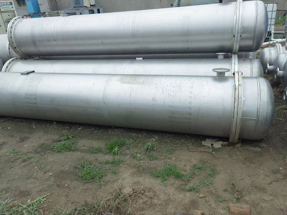 不锈钢高压冷却器、换热降温设备 二手列管冷凝器用途广泛
