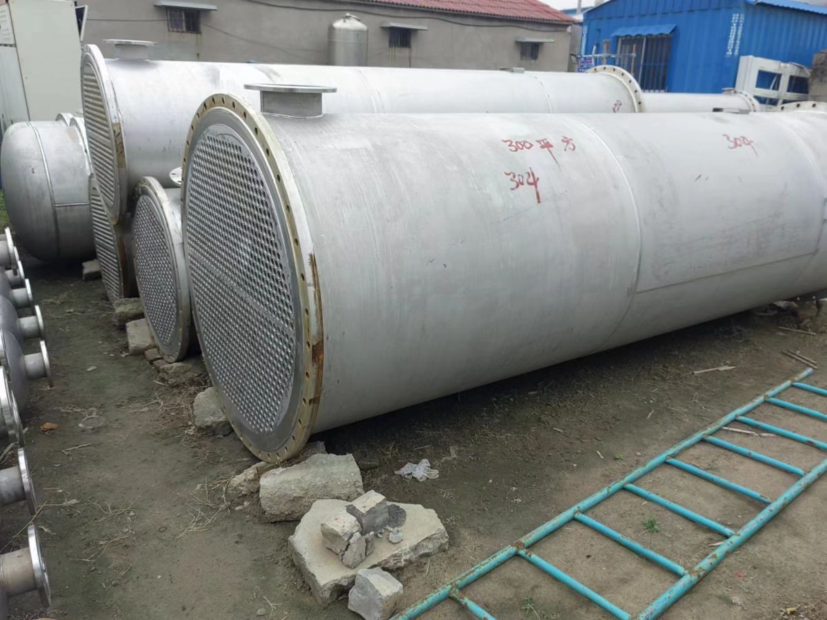 不锈钢高压冷却器、换热降温设备 二手列管冷凝器用途广泛