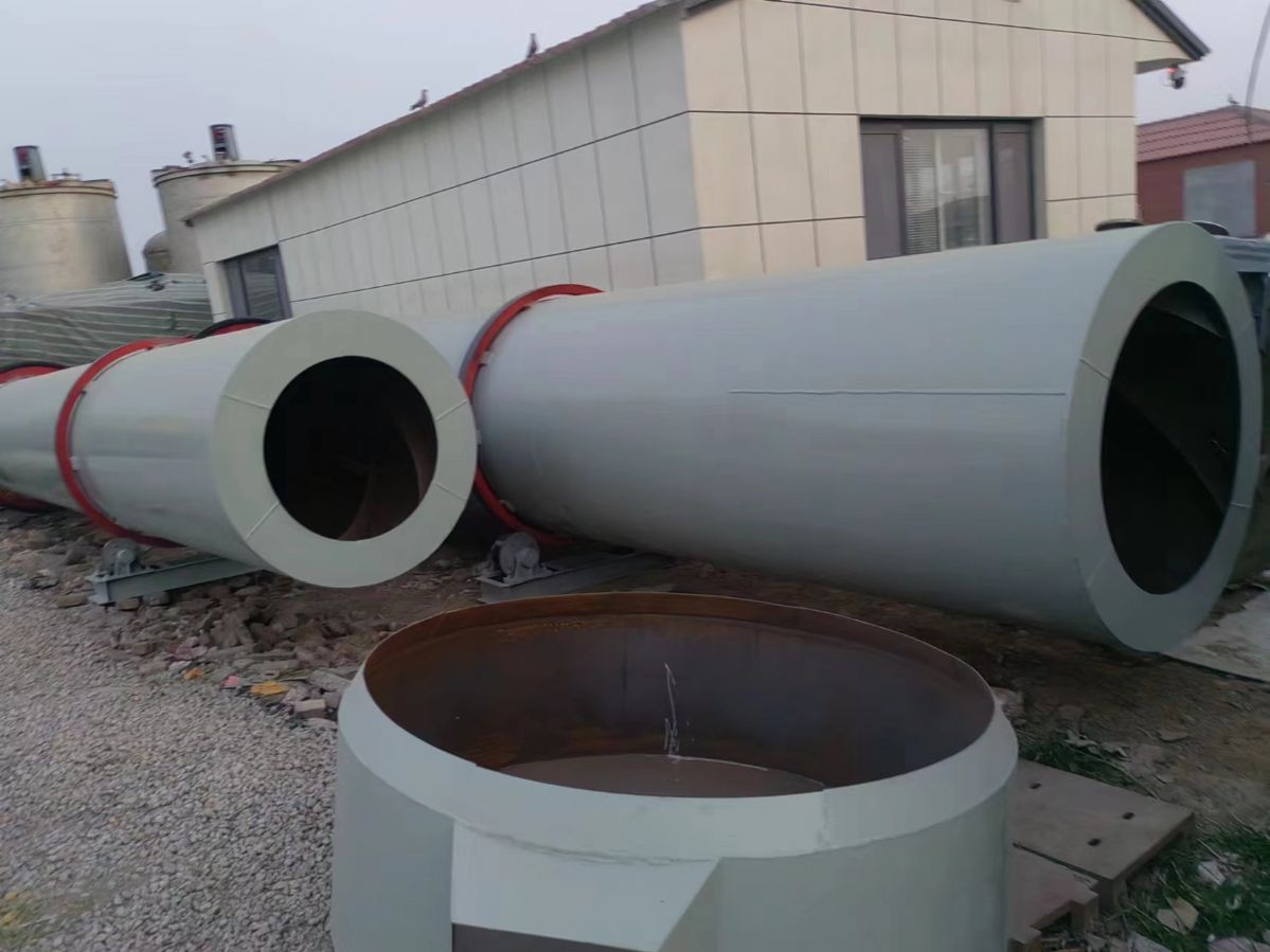 出售二手三回程滚筒烘干机 三筒石英砂回转窑烘干机