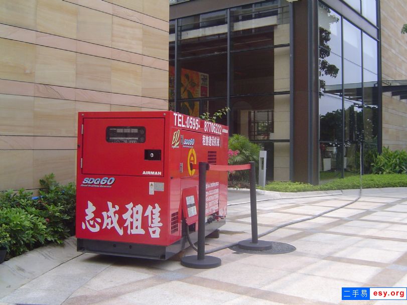 广州市出租高空作业车空气压缩机发电机组