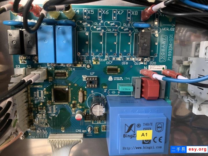 转让国外进口揭盖洗碗机洗杯机通道机1000台