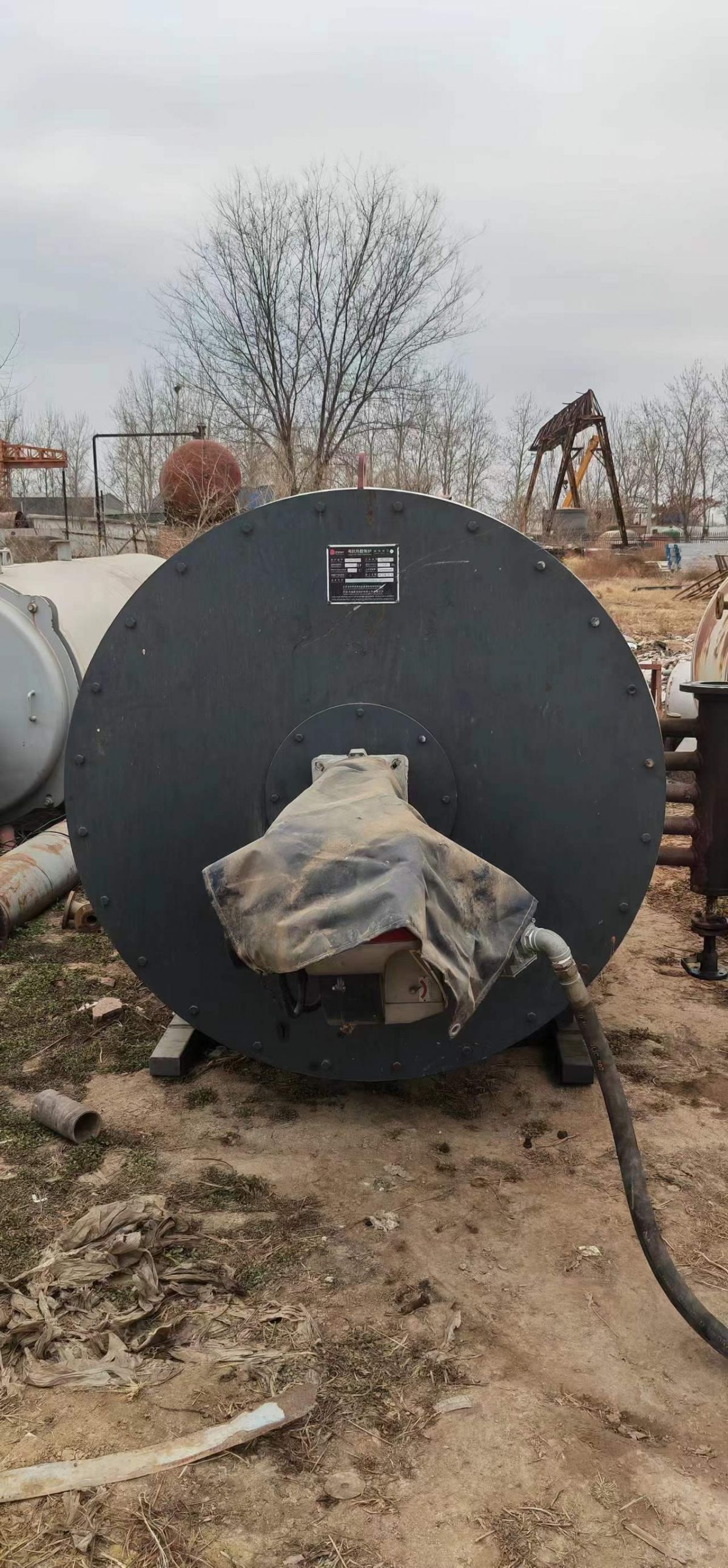 出售80万大卡燃气导热油锅炉