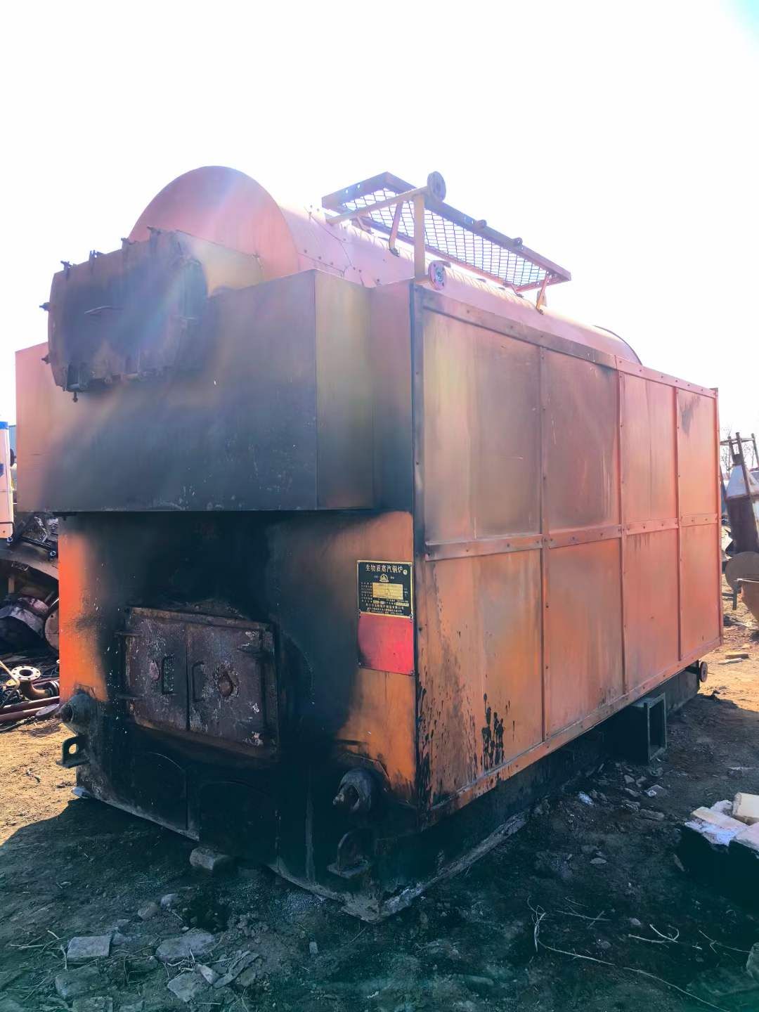 出售两吨生物质蒸汽锅炉