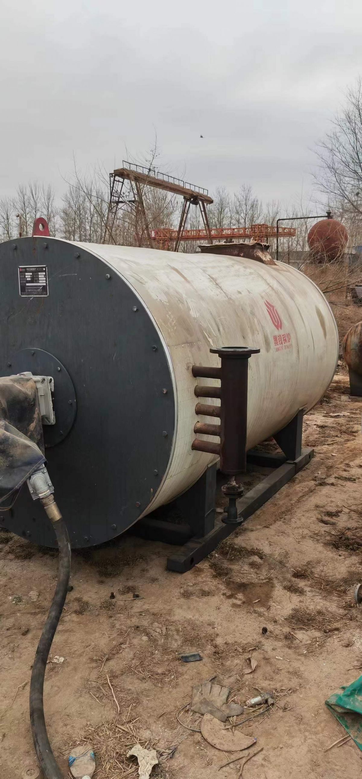 出售80万大卡燃气导热油锅炉