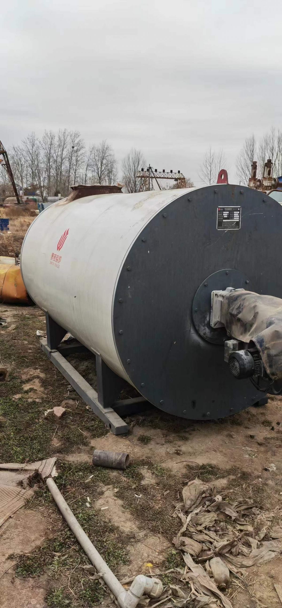 出售80万大卡燃气导热油锅炉