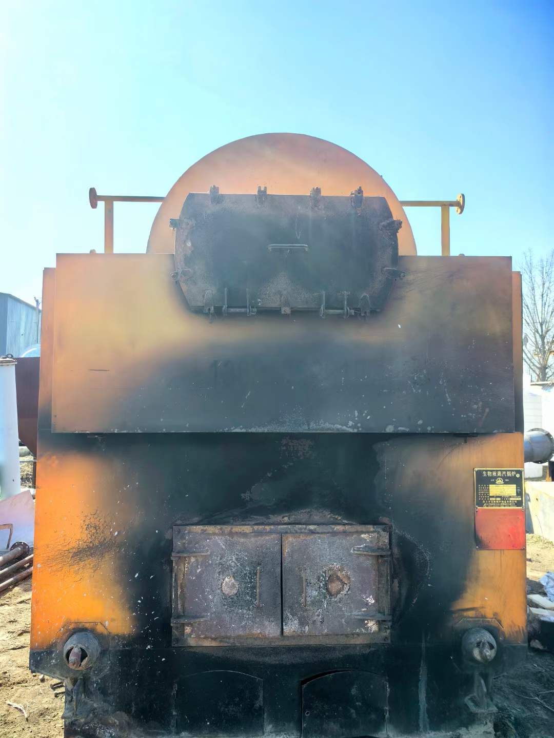 出售两吨生物质蒸汽锅炉
