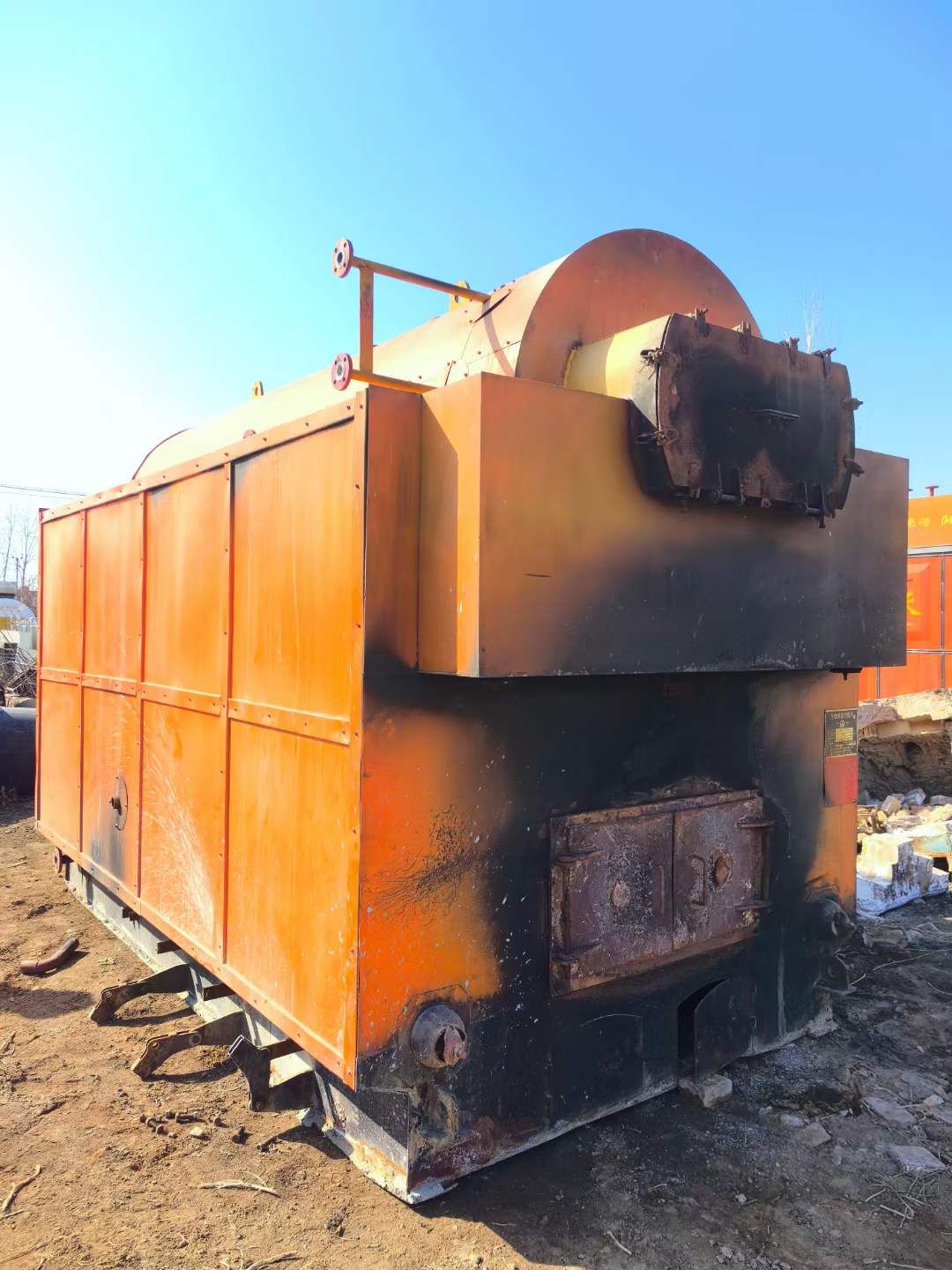 出售两吨生物质蒸汽锅炉