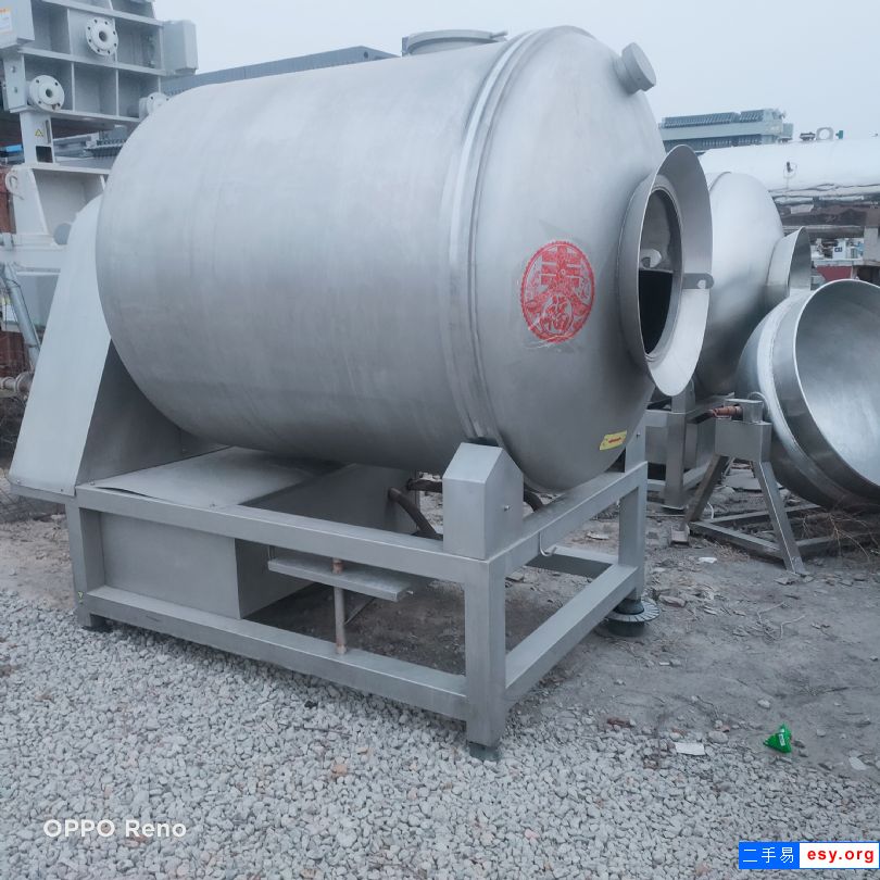 转让二手不锈钢真空滚揉机大型整鸡整鸭腌制入味滚揉机500型变频滚揉机