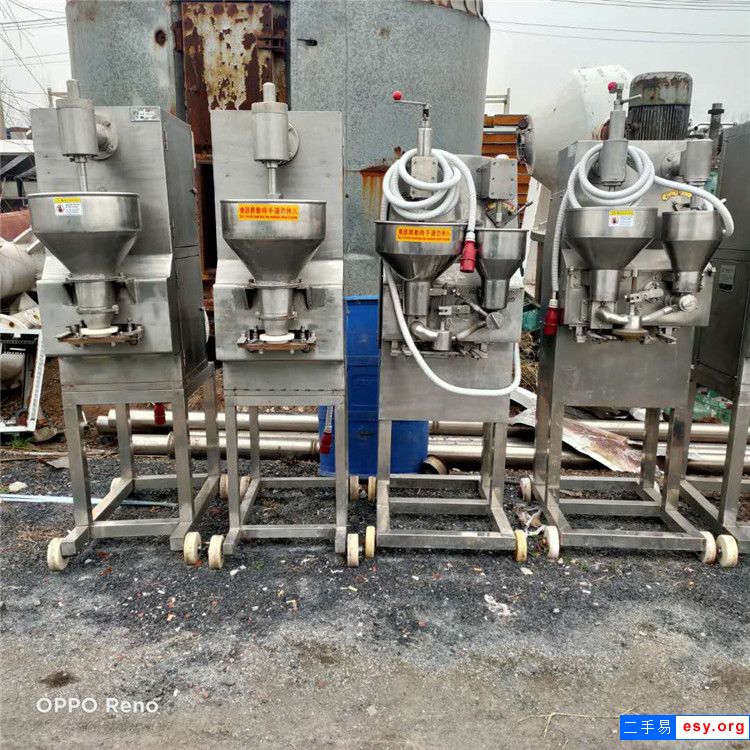 出售二手丸子机不锈钢丸子机变频打浆机丸子成型机多台出售