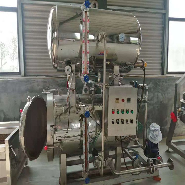 转让二手全自动不锈钢杀菌锅 真空包装卤蛋灭菌锅 熟食高温杀菌釜