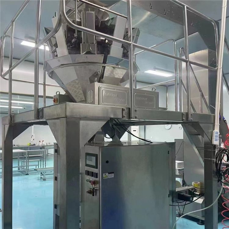 转让二手裕东230型8/10腔真空袋式包装机碗提下料多头秤立式包装机