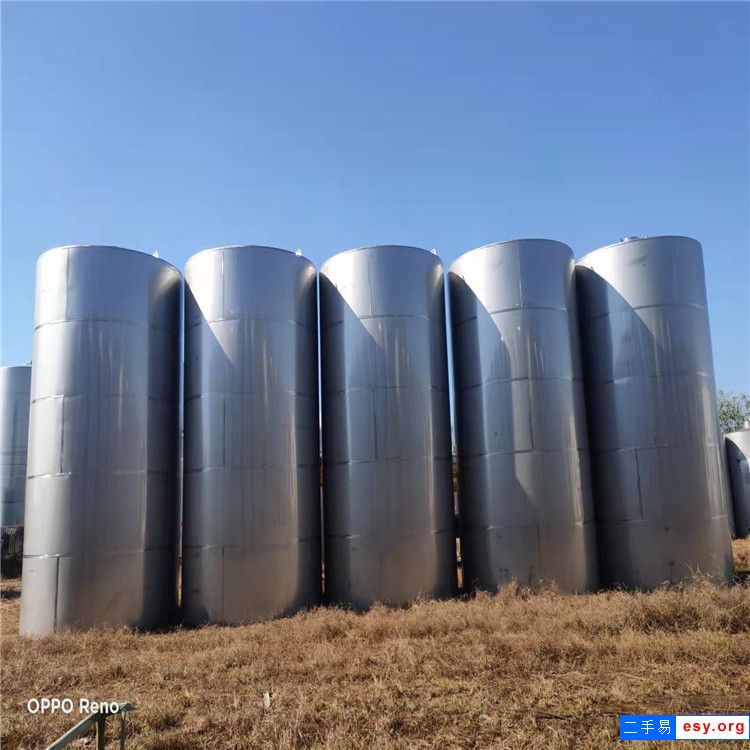 出售二手啤酒发酵罐不锈钢30/50/60立方储罐食品级不锈钢储存罐