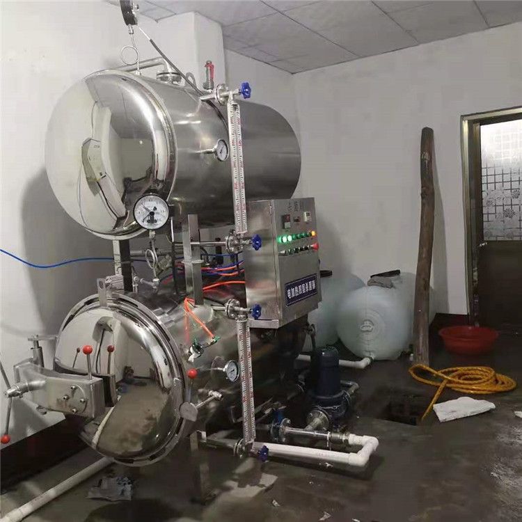 转让二手全自动不锈钢杀菌锅 真空包装卤蛋灭菌锅 熟食高温杀菌釜