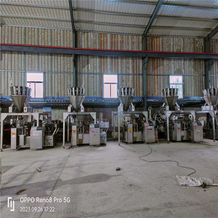 转让二手裕东230型8/10腔真空袋式包装机碗提下料多头秤立式包装机