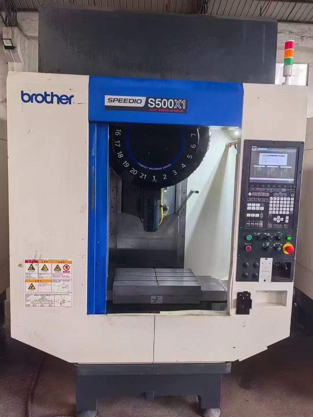 转让销售二手兄弟S500X1进口钻攻机加工中心