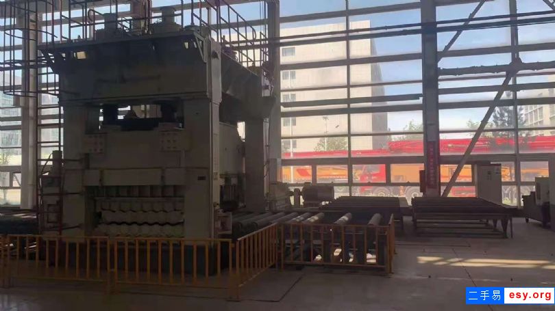 转让:出售湖北鄂重产16x2500钢板校平机,屈服极限1100mpa,可校普