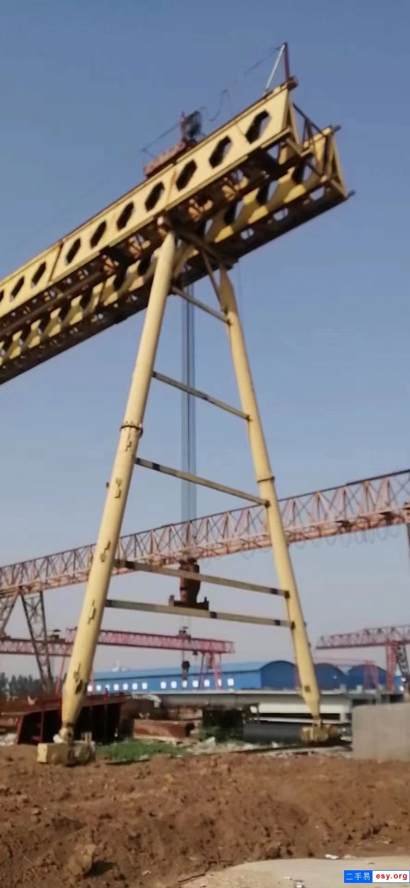 出售6060龙门吊，跨度40米。起吊15米