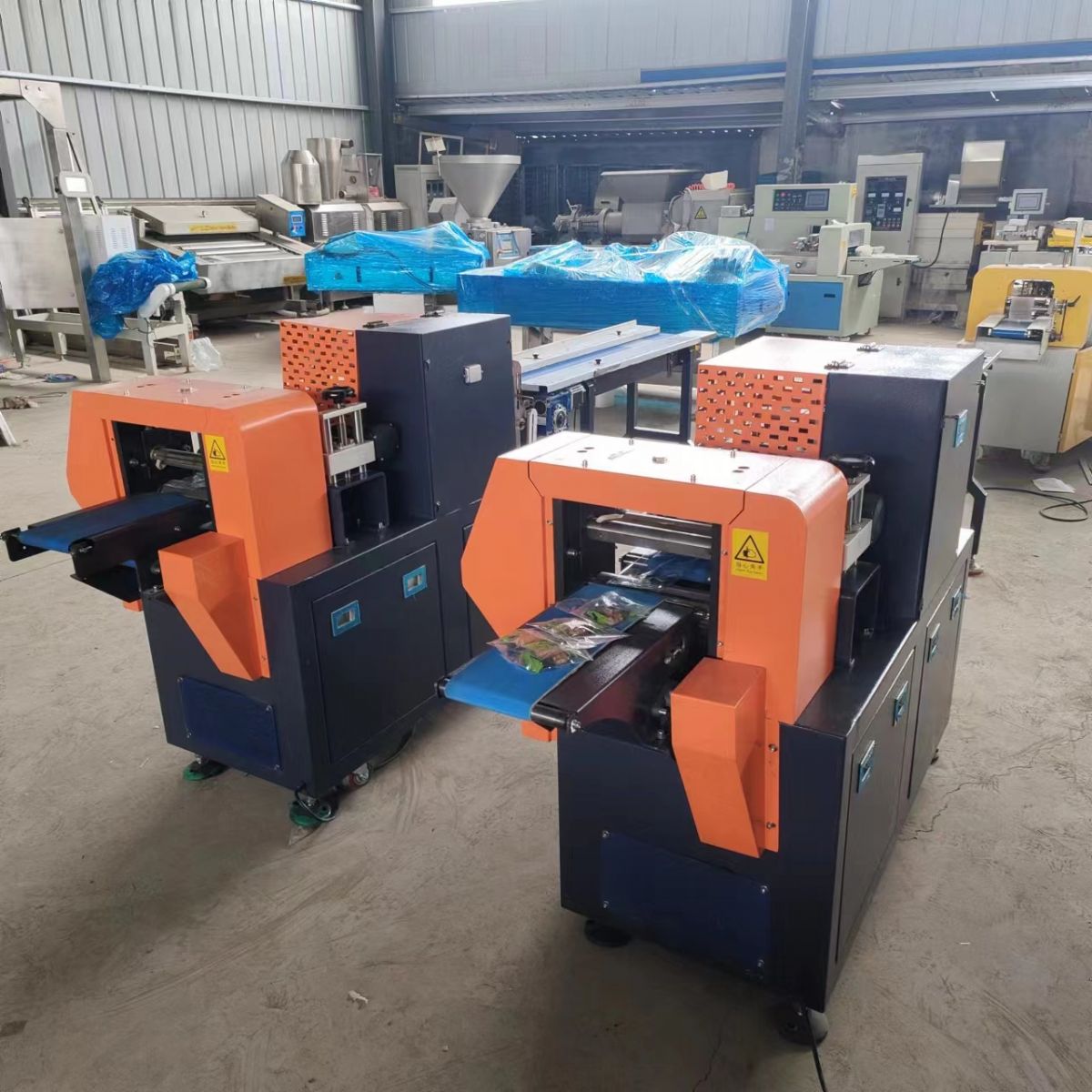 转让二手一次型用品全自动多功能枕式包装机 水果枕式包装机 二手包装机械