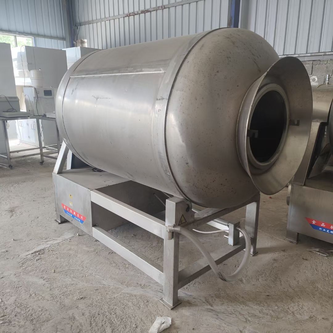 转让二手肉类腌制入味机500/600型真空滚揉机 液压自动滚揉机