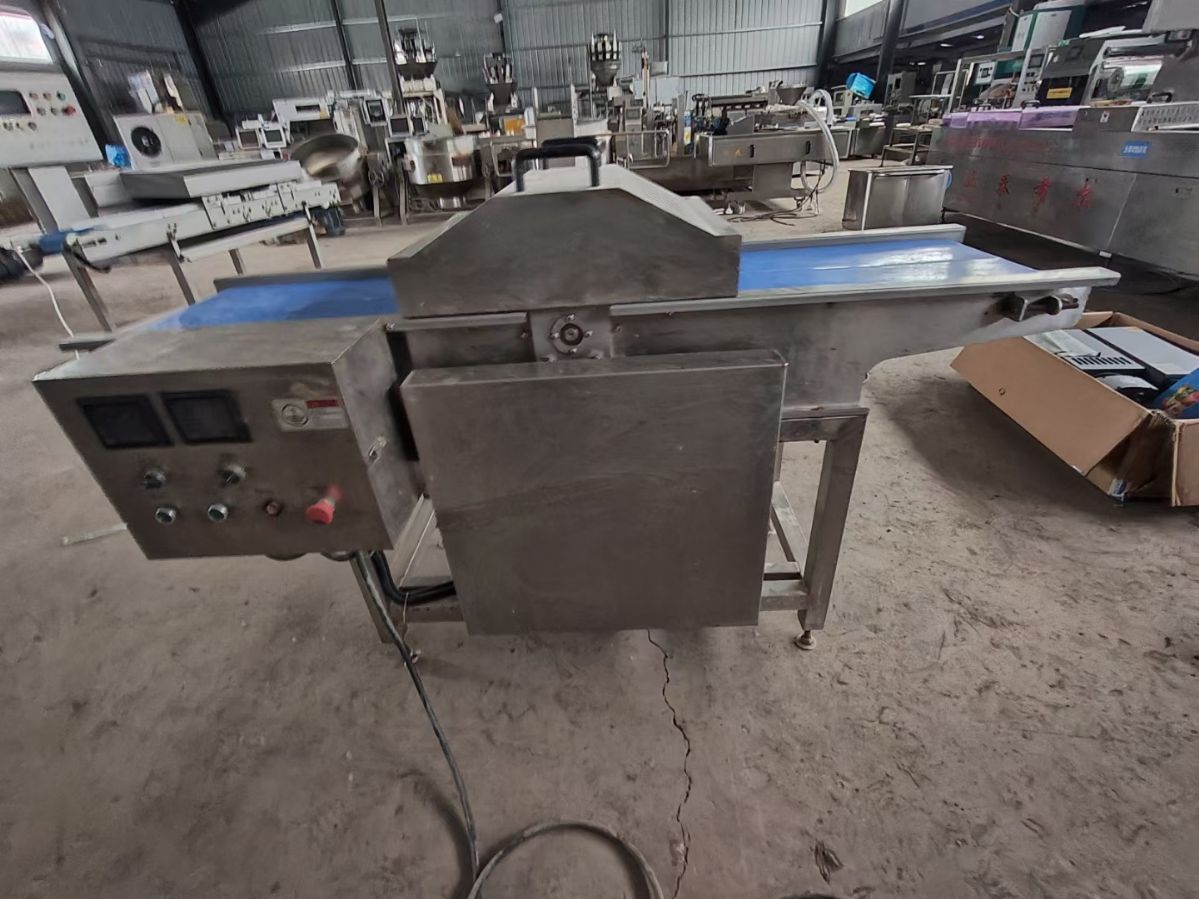 转让二手鸡胸肉开片机，全自动鸡胸肉切条机，肉类腌制入味滚揉机