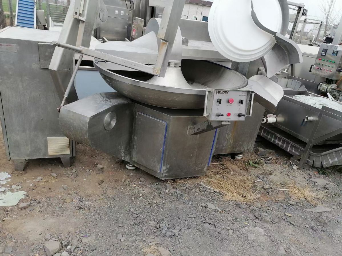 出售二手80型变频斩拌机不锈钢40型蔬菜斩拌机全自动多功能斩拌机