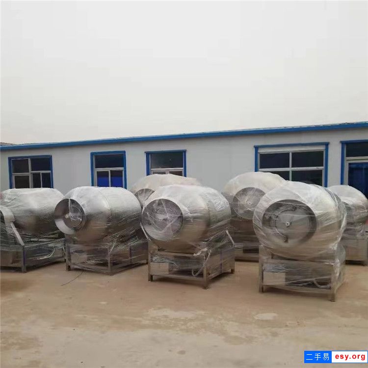 转让二手酱菜腌制真空滚揉机变频调速肉类滚揉机液压真空滚揉机