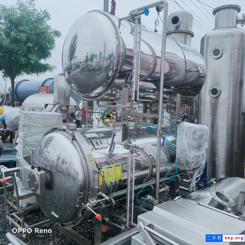 转让二手0.55立方杀菌锅 二手罐头水浴灭菌锅