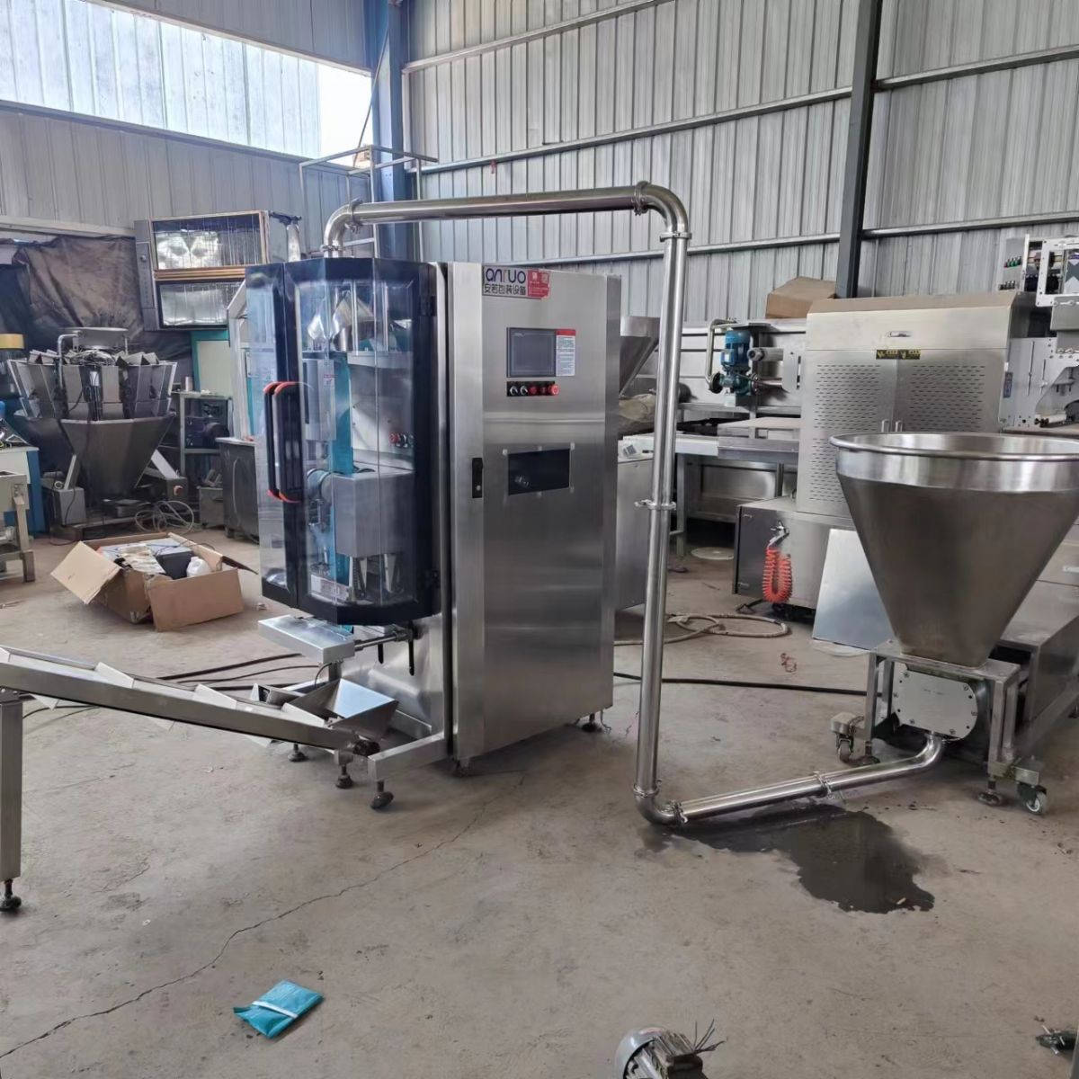 出售二手安诺膏体包装机 全自动酱料包装机，全自动糯米胶包装机