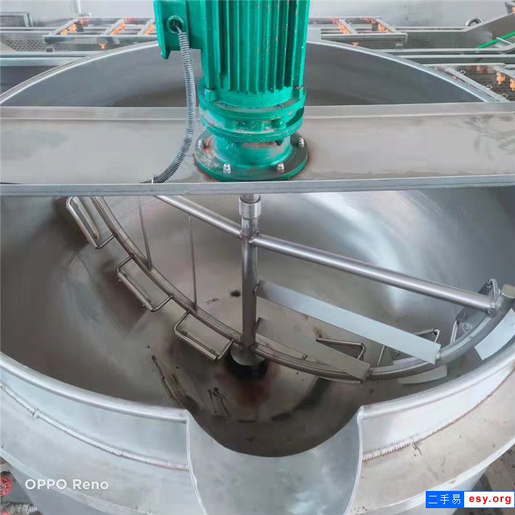 二手不锈钢立式夹层锅 电加热行星搅拌炒锅 受热均匀可倾斜搅拌夹层锅