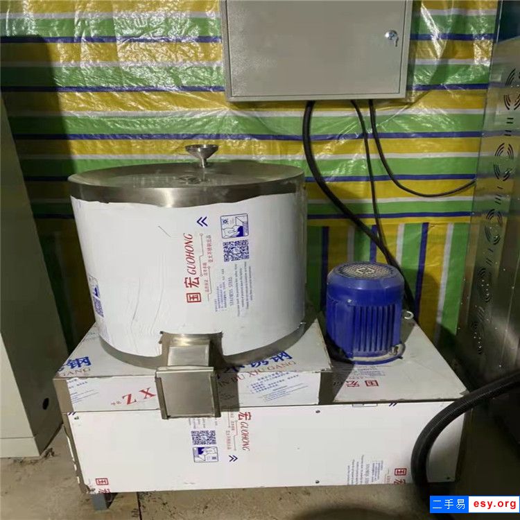 出售二手狗粮膨化机65/70型双螺杆膨化机八角桶*烘干机整套设备