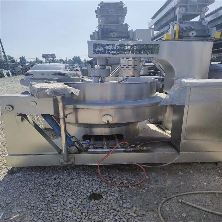 转让二手600升行星搅拌夹层锅火锅底料酱料全自动行星搅拌炒锅熟食卤煮锅