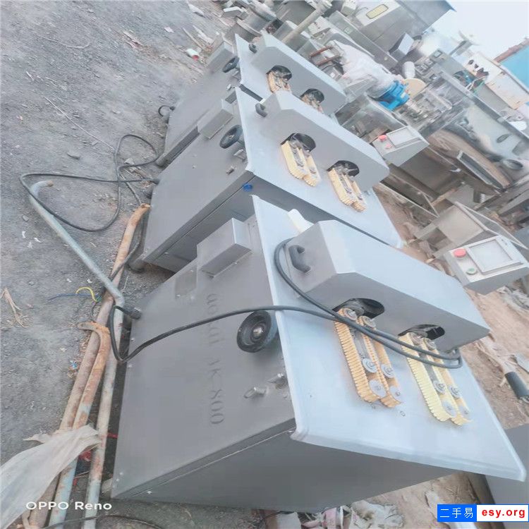 转让二手不锈钢灌肠机腊肠香肠灌肠设备真空自动定量扭结灌肠机操作简单