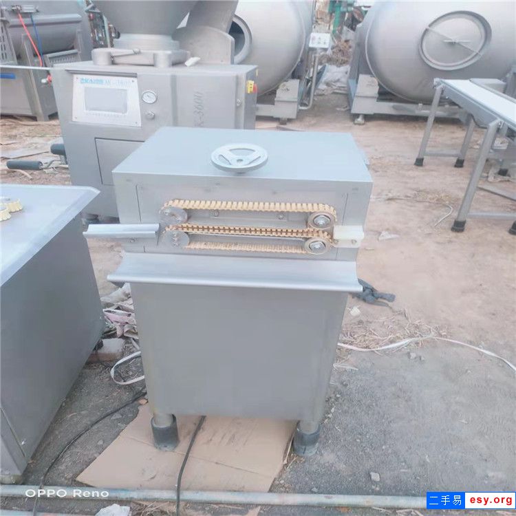 转让二手不锈钢灌肠机腊肠香肠灌肠设备真空自动定量扭结灌肠机操作简单