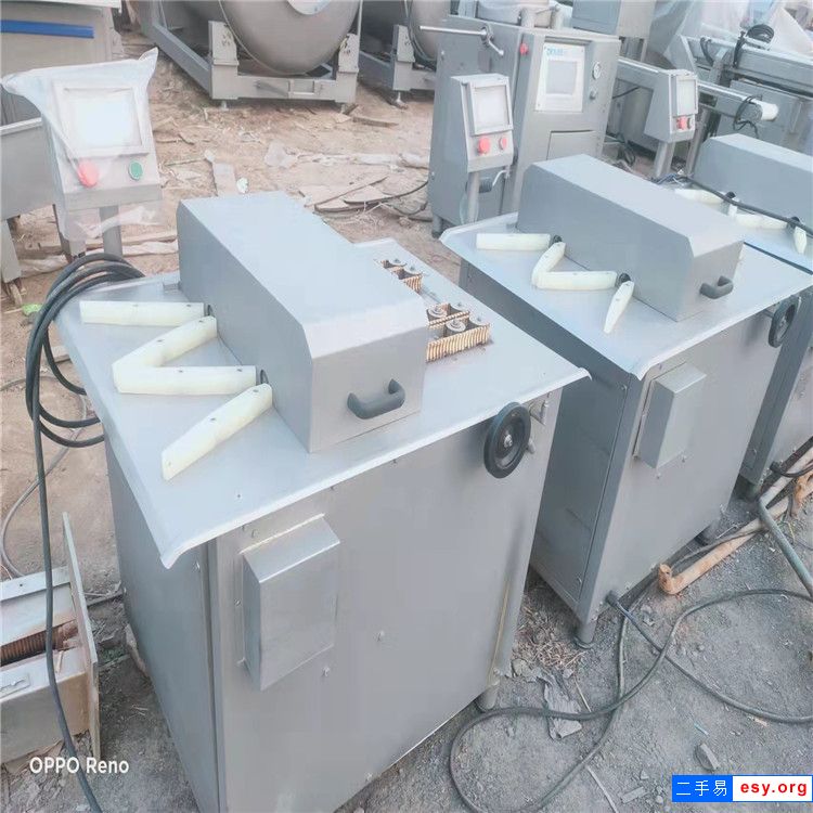 转让二手不锈钢灌肠机腊肠香肠灌肠设备真空自动定量扭结灌肠机操作简单