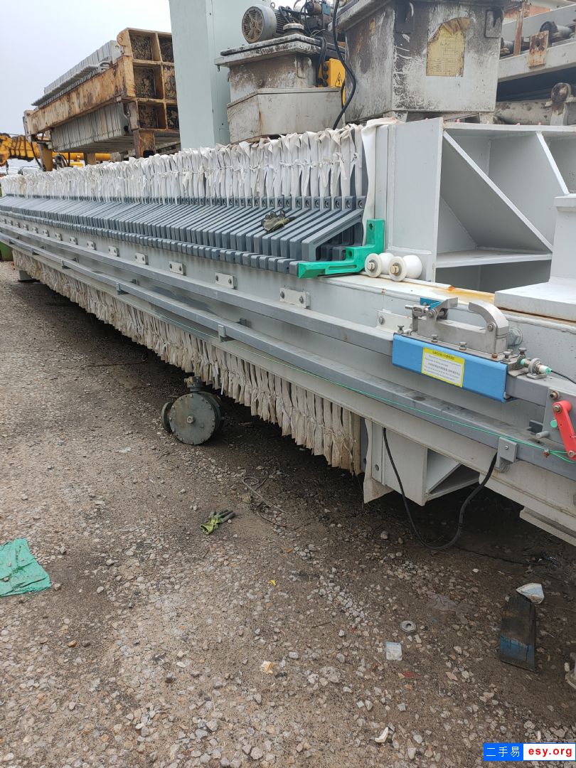 转让现货二手压滤机 景津压滤机 100平方压滤机