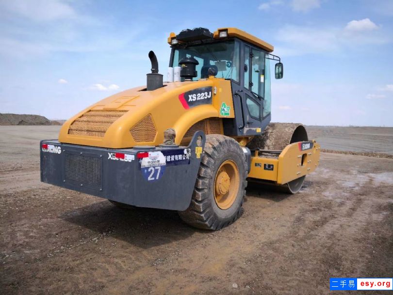 海口二手胶轮压路机