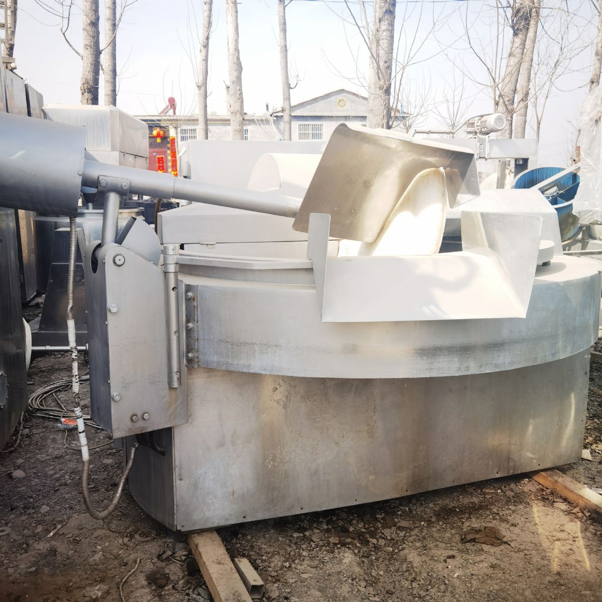 常年购销二手高速斩拌机 二手330型元昌变频斩拌机