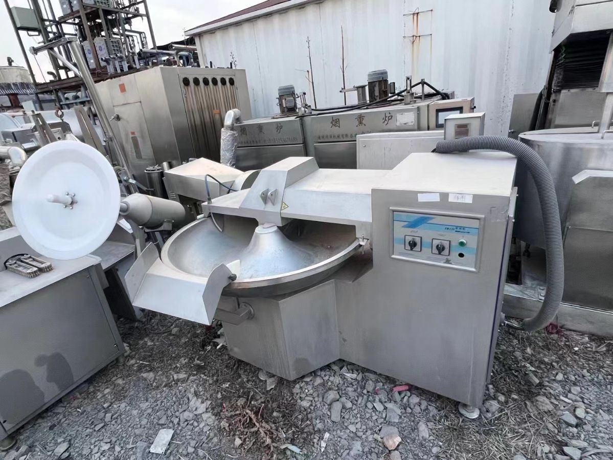 常年购销二手高速斩拌机 二手330型元昌变频斩拌机