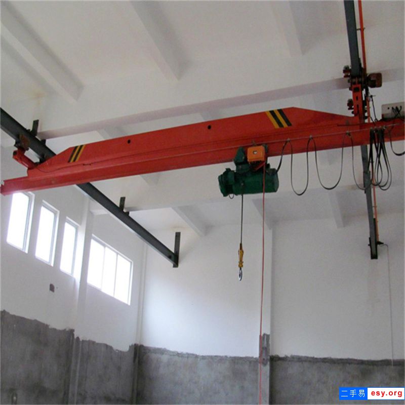 出售LX悬挂式单梁起重机 QD双梁天车 二手行吊 道轨 H型钢