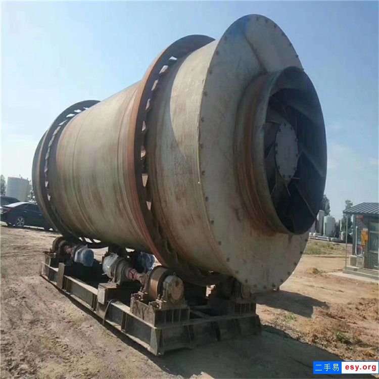 出售二手三回程河沙烘干机