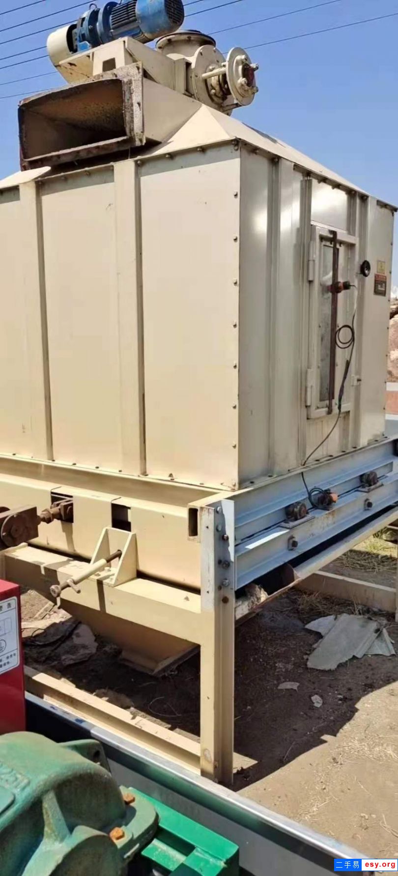 二手冷却器、出售牧羊一米四冷却器带破碎机